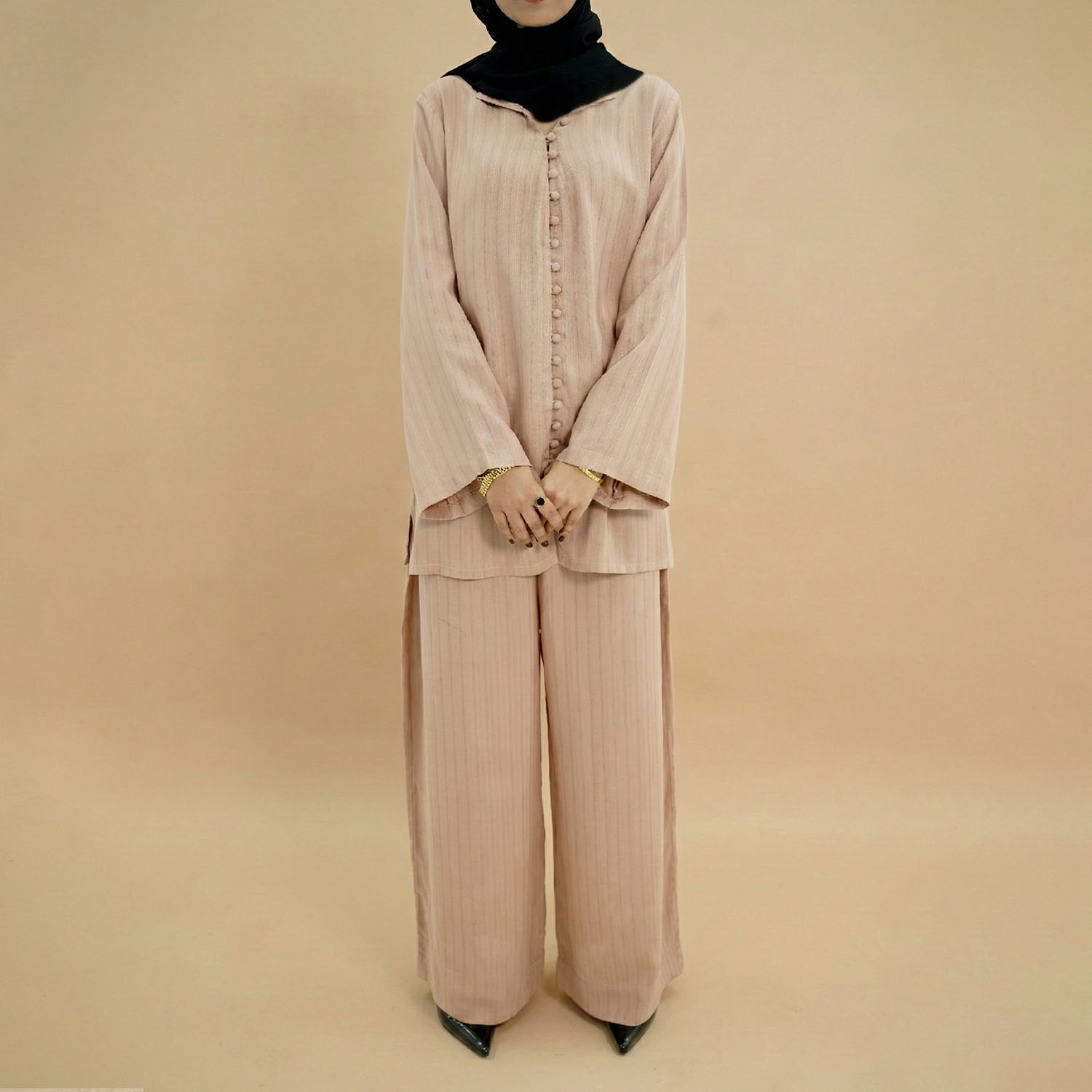 Blush Nude Coord Set