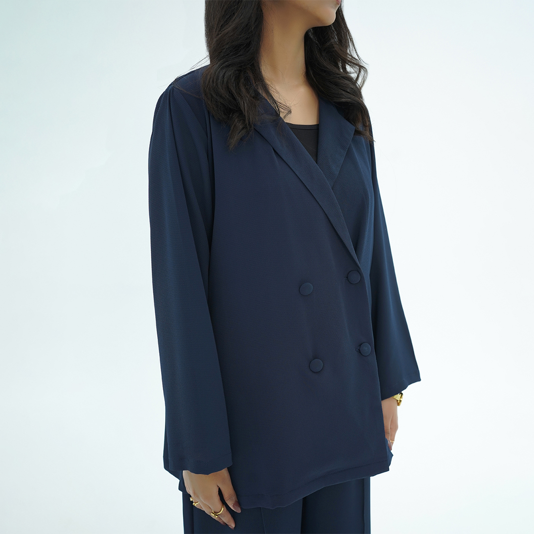Navy Monarch Blazer Set - Image 3