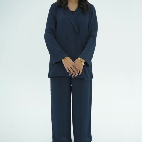 Navy Monarch Blazer Set