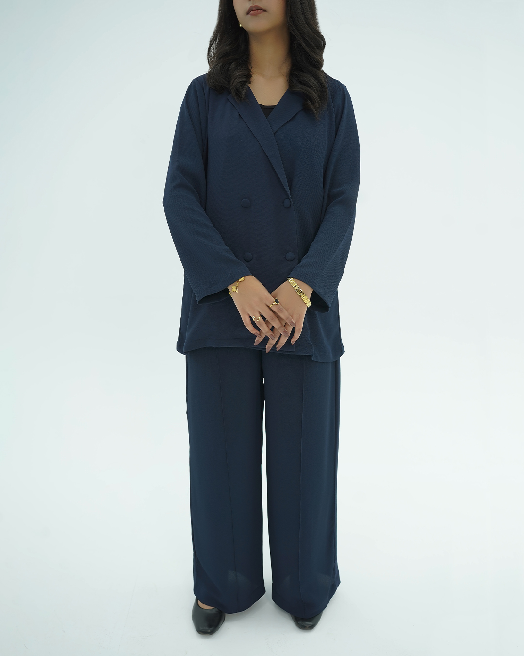 Navy Monarch Blazer Set