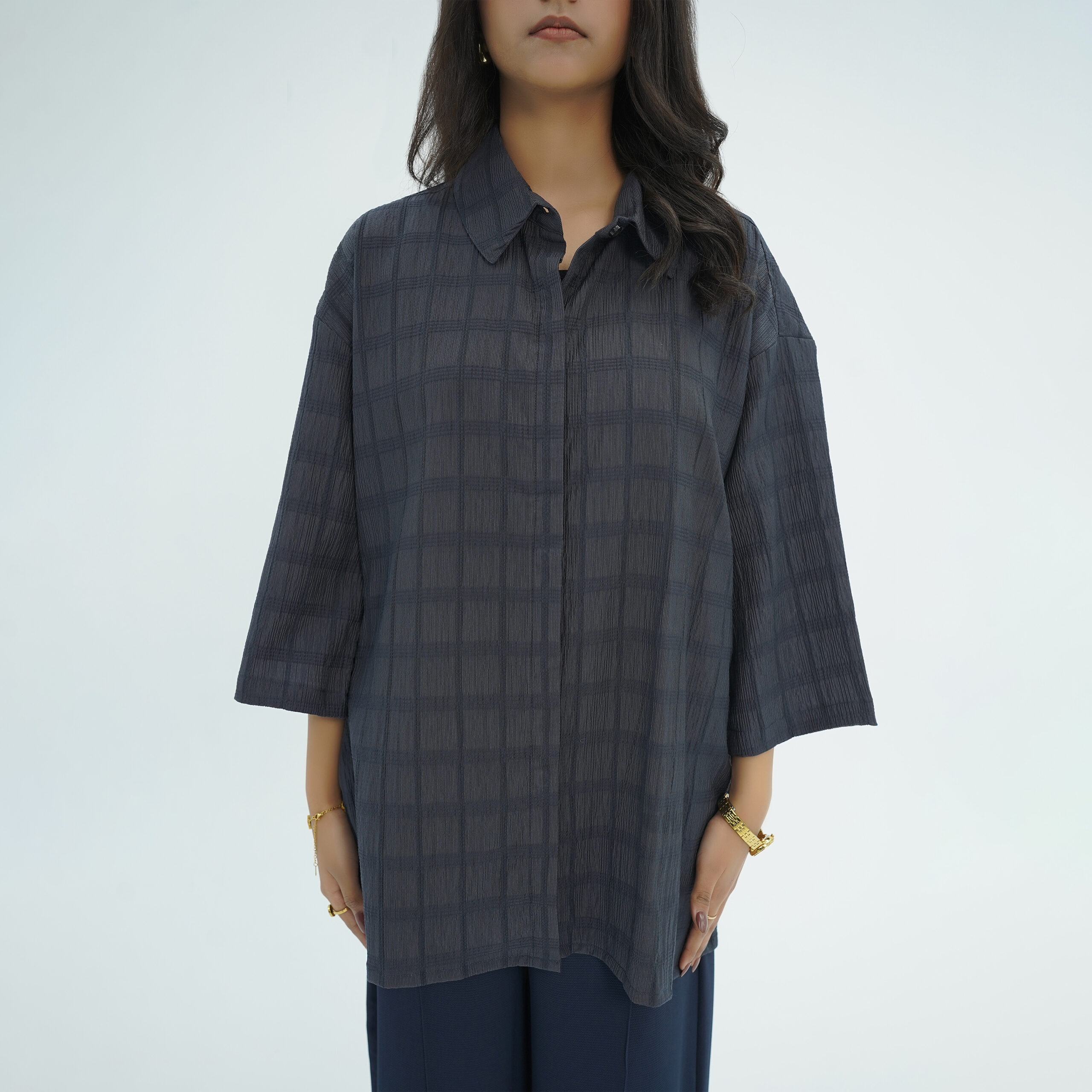The Azure Texture Top