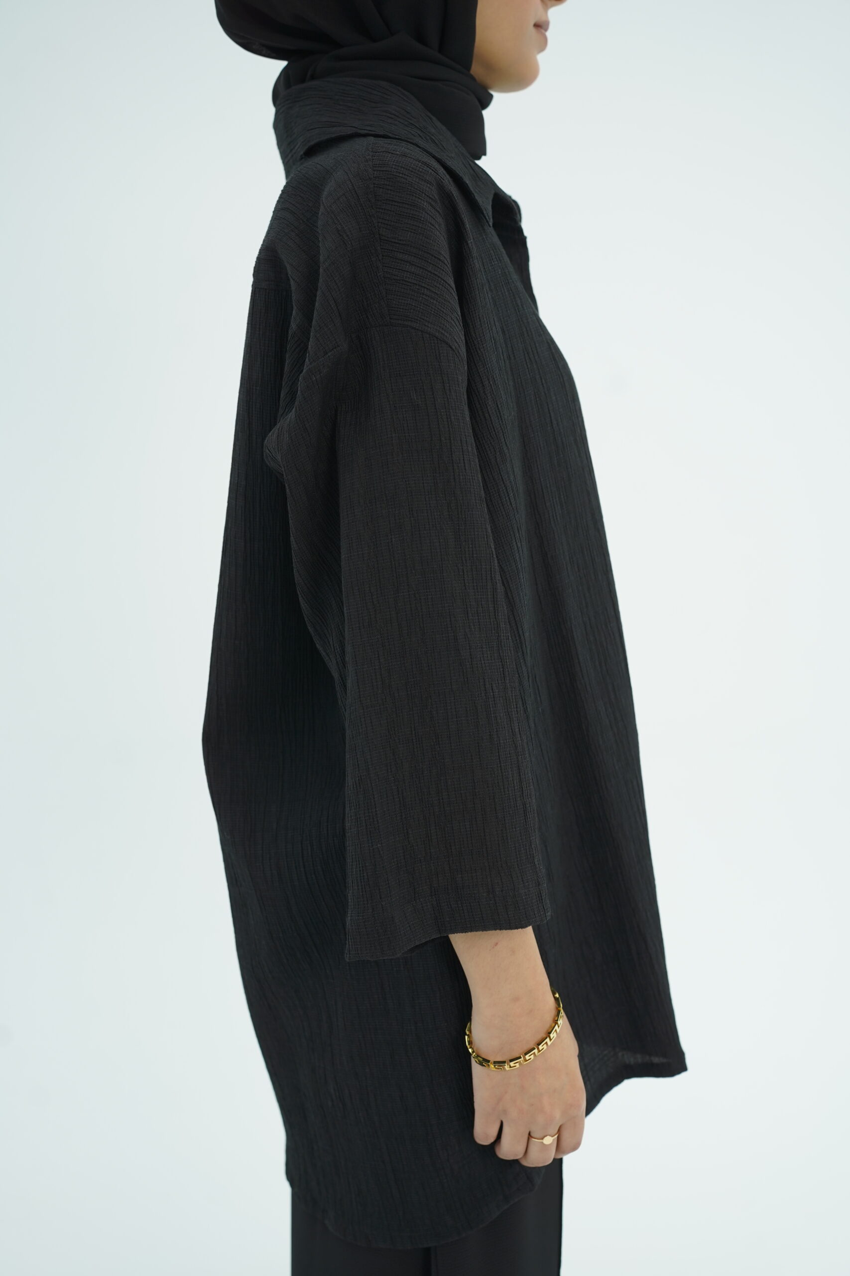 The Noir Ripple Tunic - Image 4